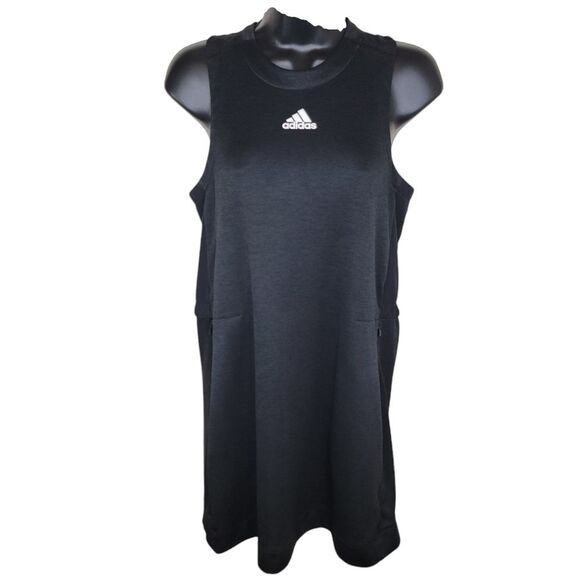 Adidas Women’s Team Issue Climalite Athletic Dress Black Small - Picture 1 of 10